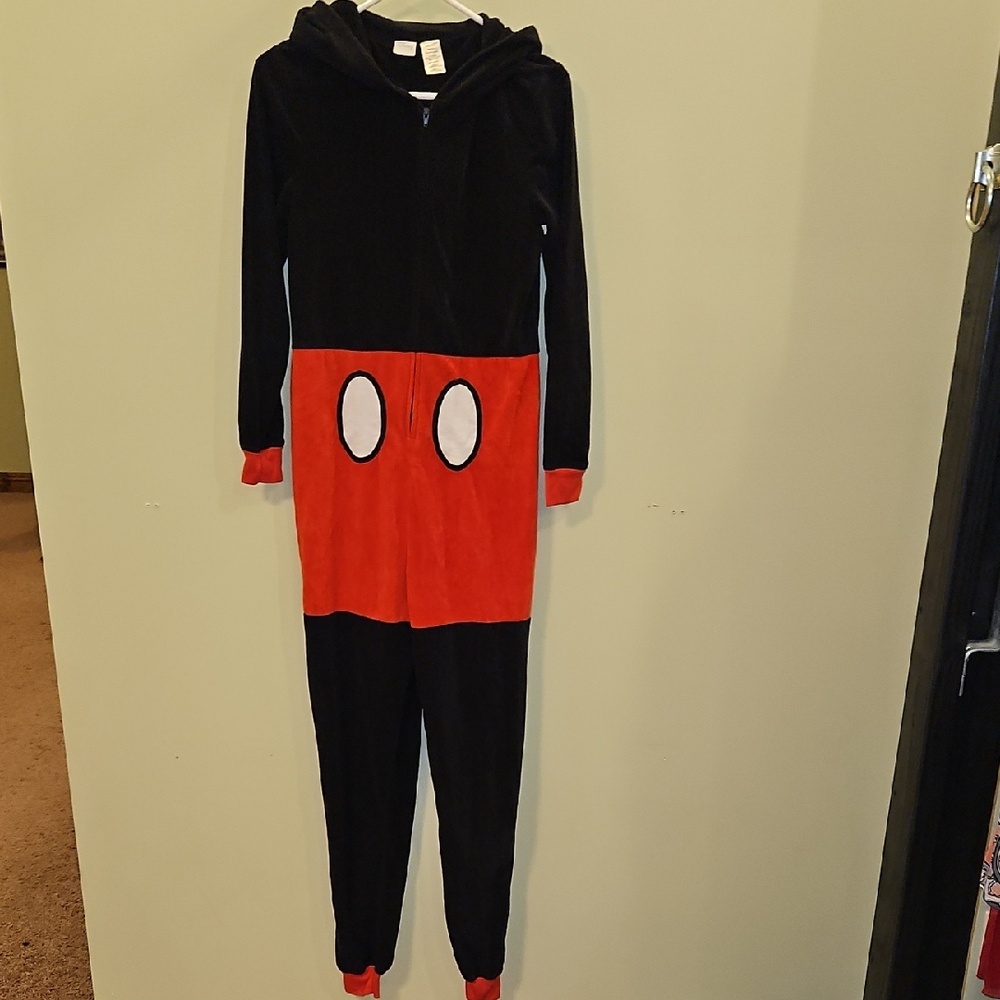 Disney Red and Black Mouse Pajamas